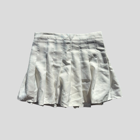 White Cheer Skirt