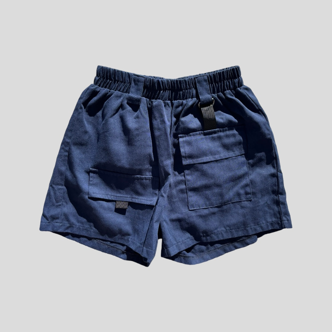 Navy Cargo Shorts