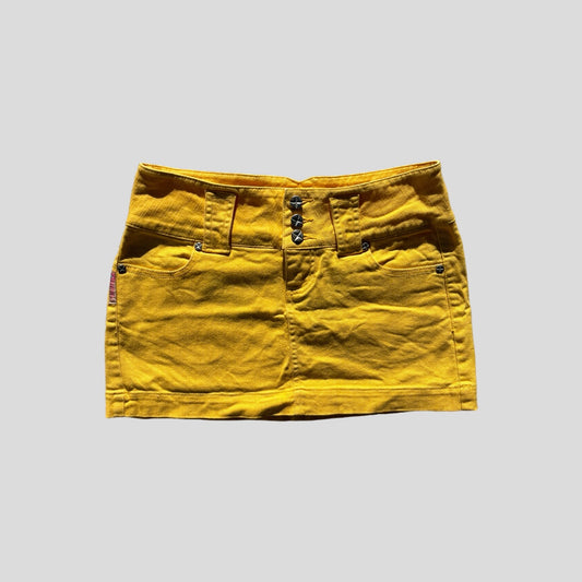 Maize Y2K Mini Skirt