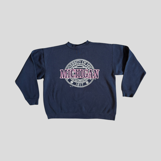 1989 Crewneck with Pink Details