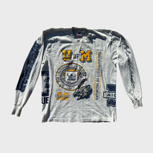 1991 All Over Print Long Sleeve