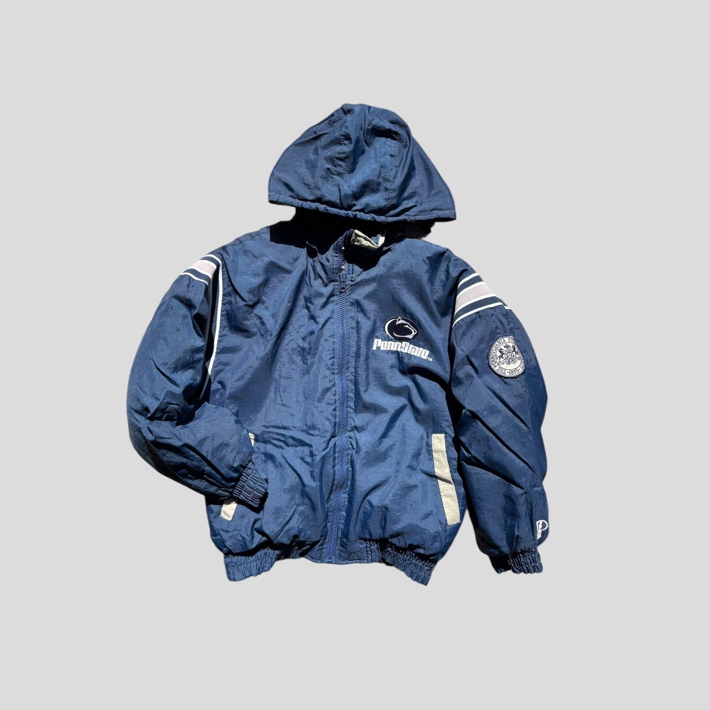 REVERSIBLE Vintage Zip-Up Puffy