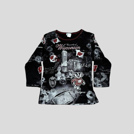 Y2K All Over Graphic Long Sleeve