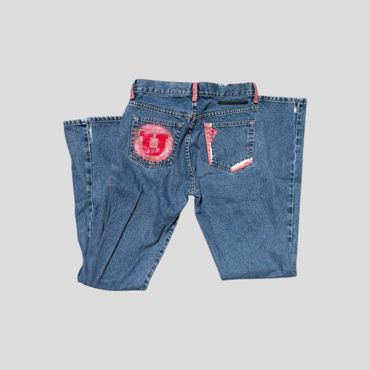 Painted U Jeans