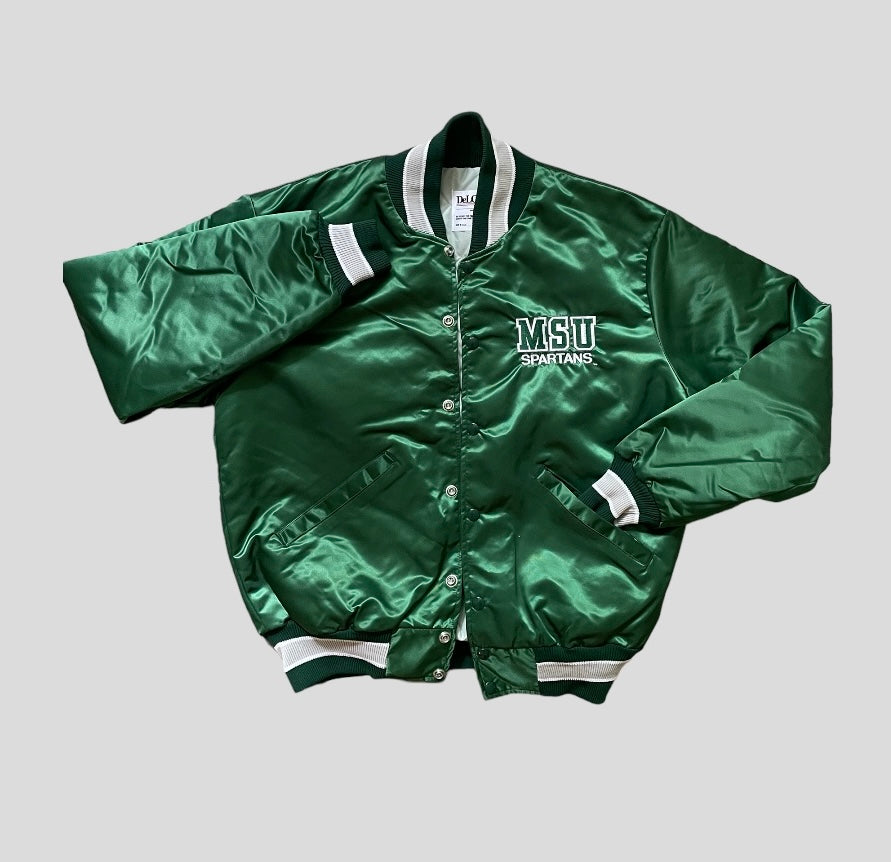 Satin Bomber Jacket