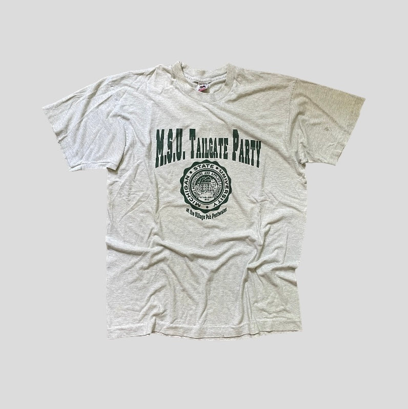 Vintage MSU Tailgate Party Pentwater T