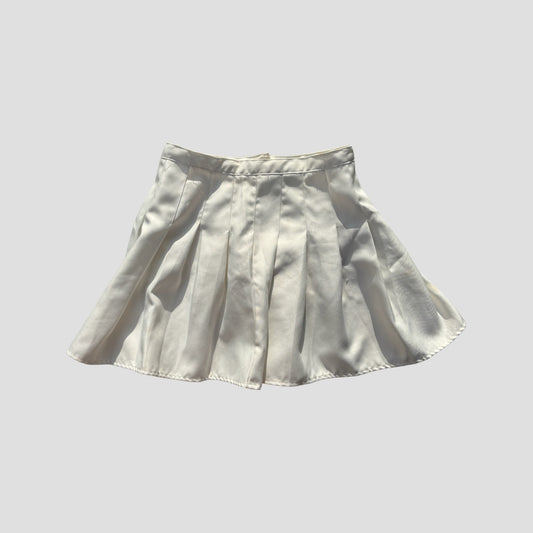 White Cheer Skirt